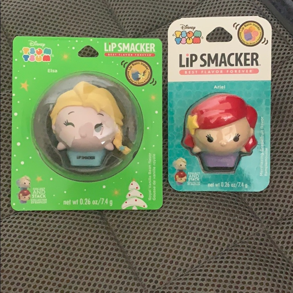 NWT Disney Tsum Tsum Lip Smacker lip balm bundle